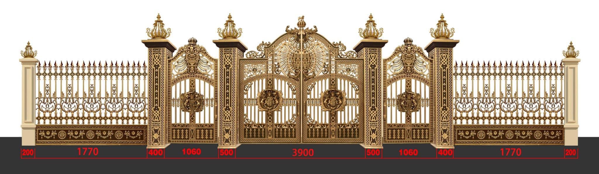 Kiến tạo không gian đẳng cấp với <strong>cổng nhôm đúc hiện đại</strong>