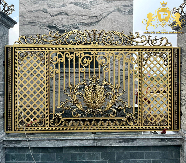 Hàng rào nhôm đúc mẫu HR -034